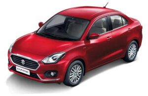 Swift Dzire Red